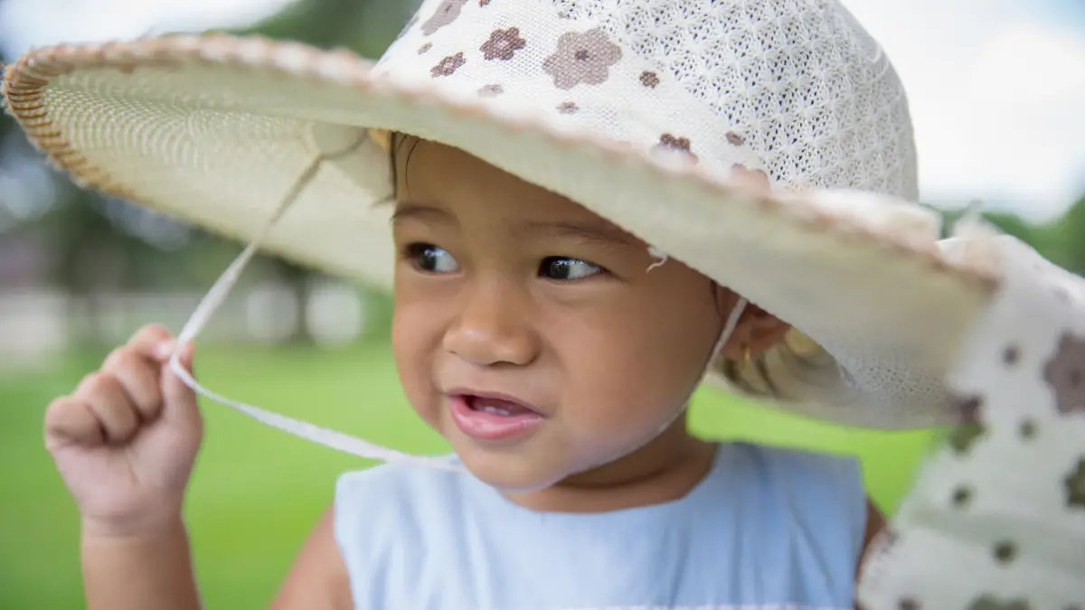 sun hats for babies are great for summer beach days and days at the park