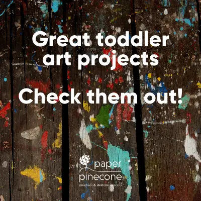 art projects to do with toddlers