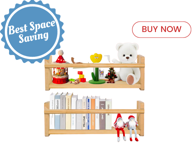 montessori floating shelf, best montessori shelf 2024