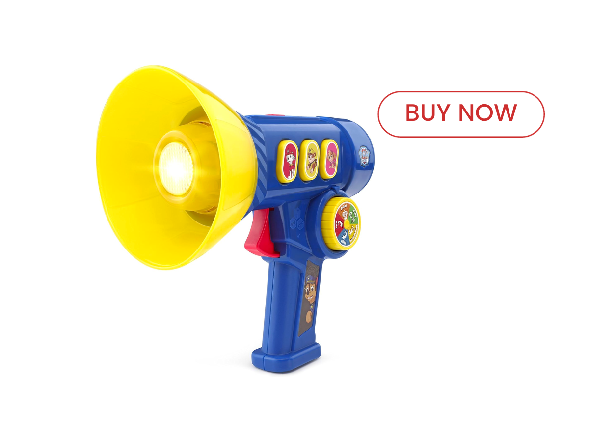 best paw patrol toys - Patrol Megaphone Mission Voice Changer