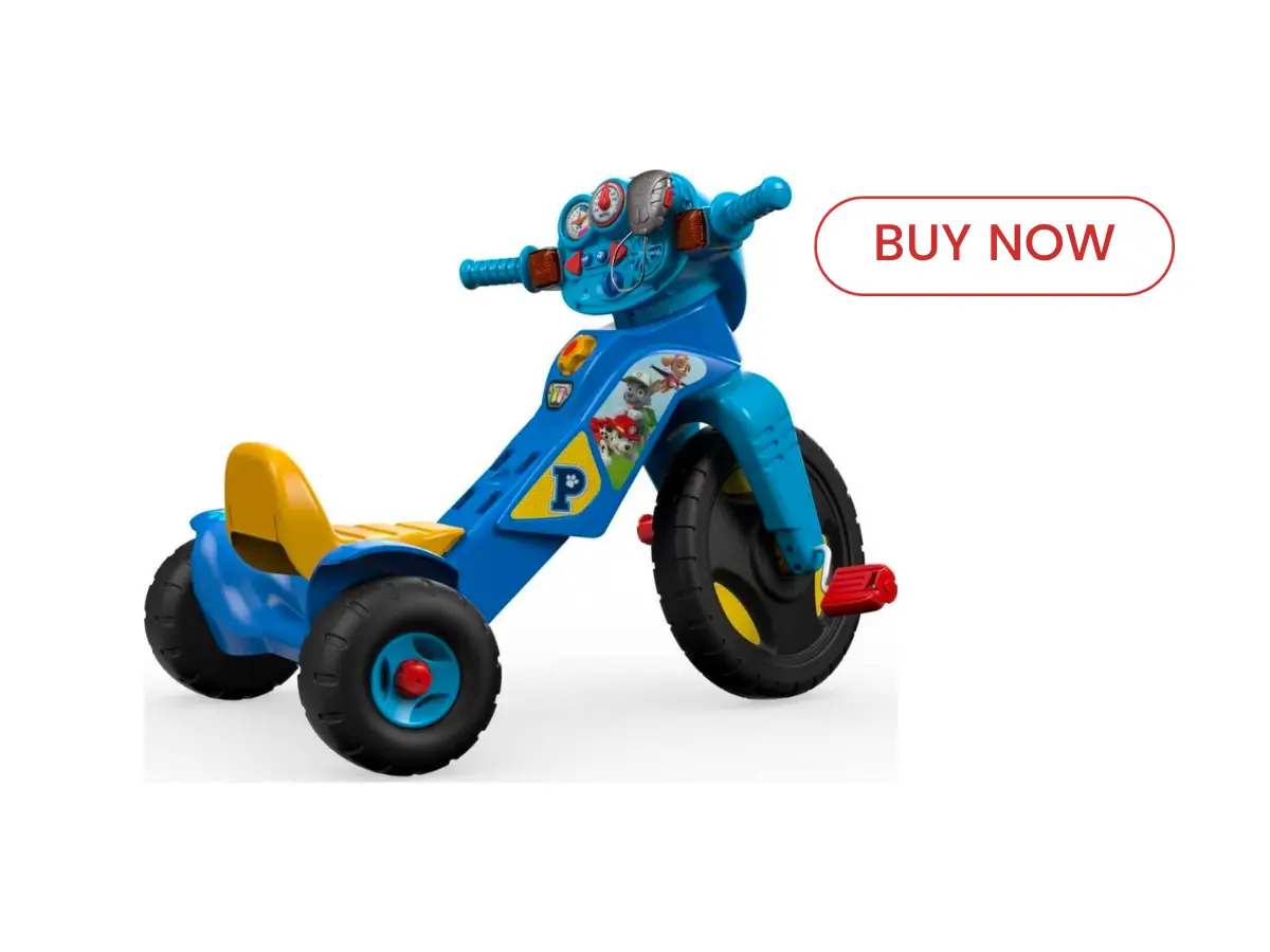 Best paw patrol toys - Fisher-Price Paw Patrol Toddler Tricycle With Lights & Sounds