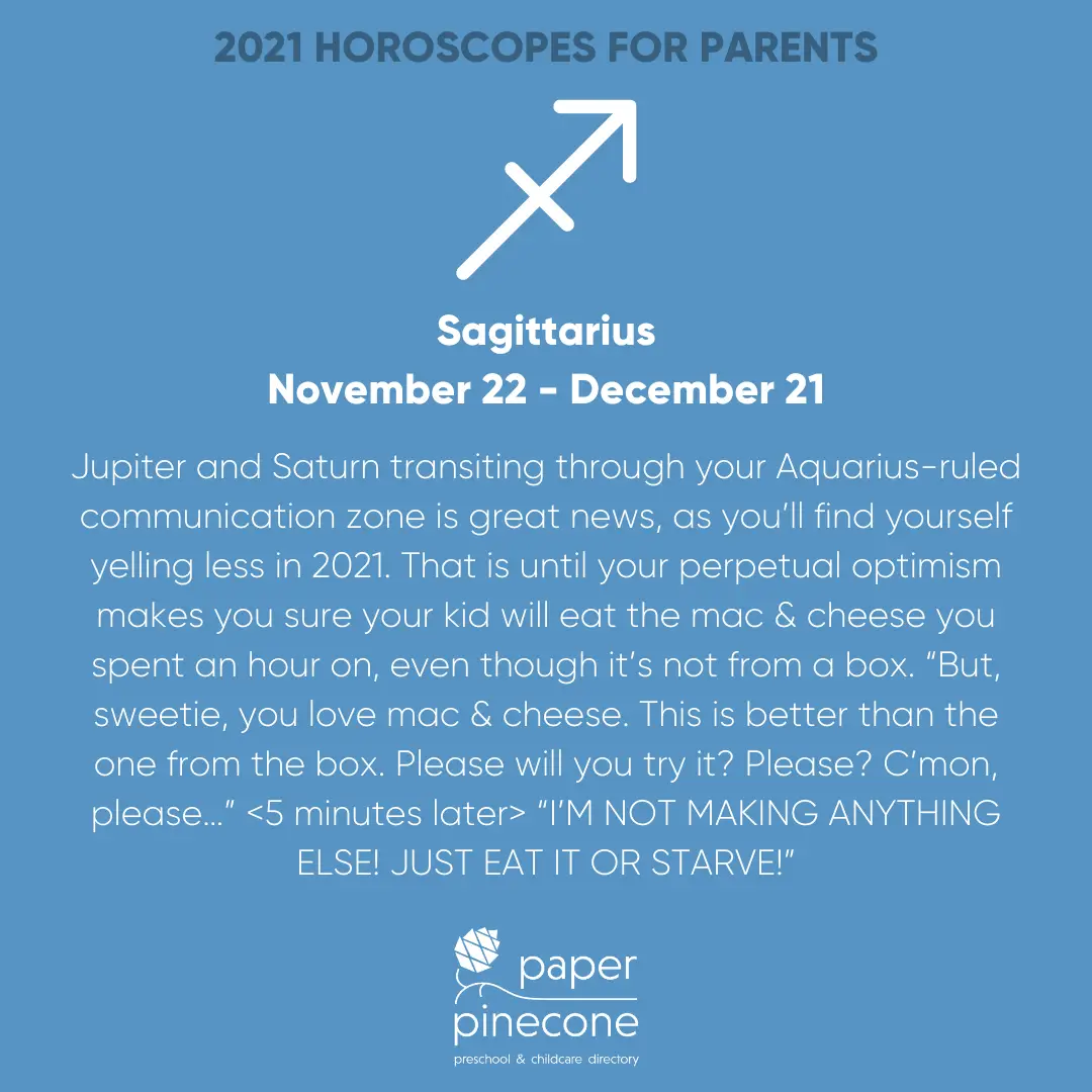 sagittarius parenting horoscope