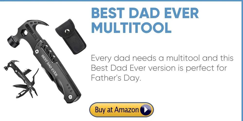best dad ever multitool father's day gift