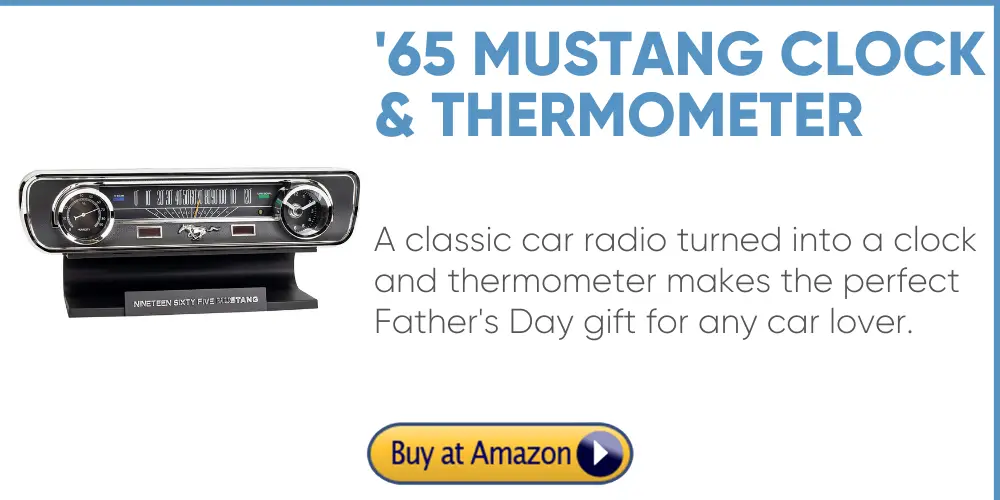 '65 mustang radio father's day gift