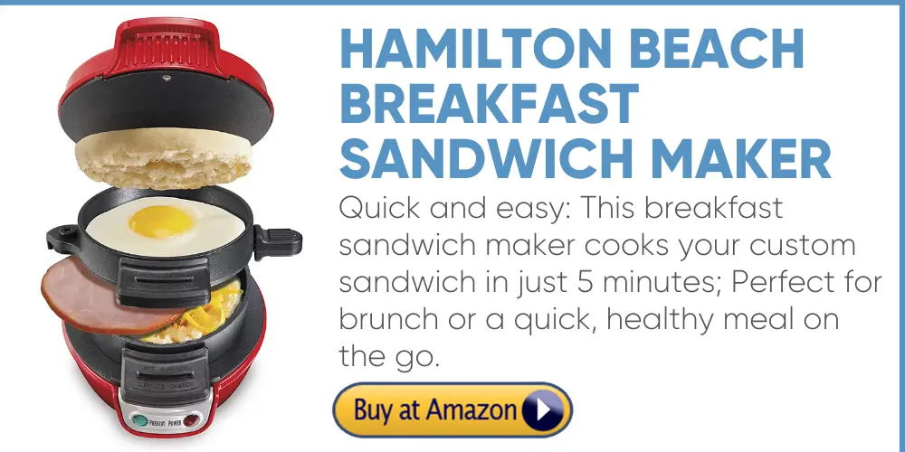 hamilton beach breakfast sandwich maker father's day gift