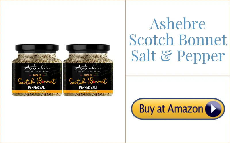 Ashebre Scotch Bonnet Salt & Pepper - best gifts - june 19, 2022 best father's day gift - shop now