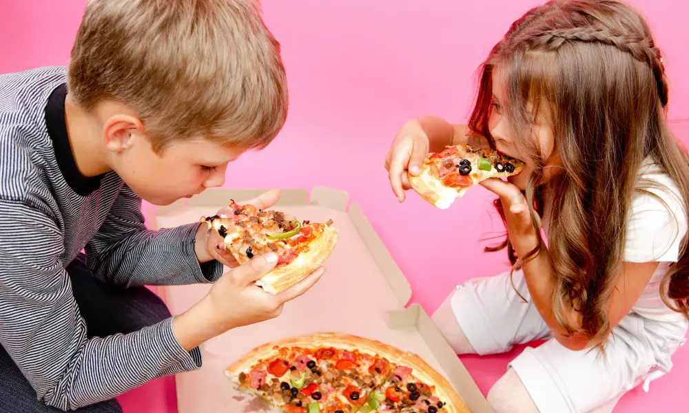 turn eating pizza into a play-based math lesson