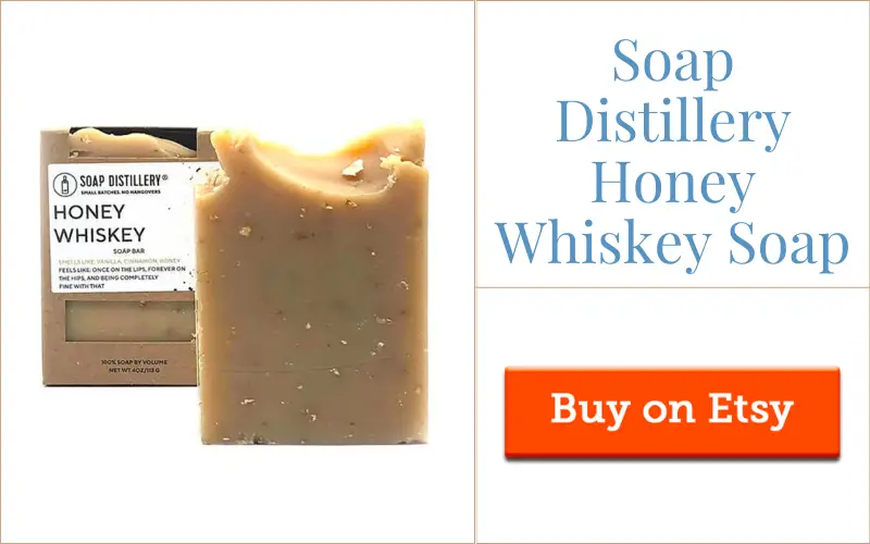 Soap Distillery Honey Whiskey Soap