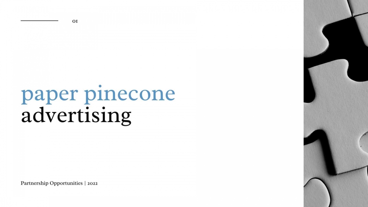 Advertise with Us - Paper Pinecone - 1