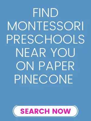 find montessori preschool near you on paper pinecone