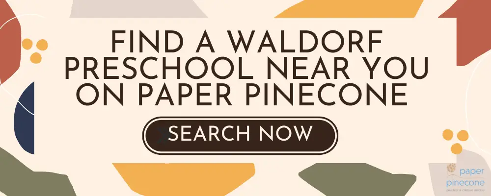 find a waldorf preschool near you on paper pinecone