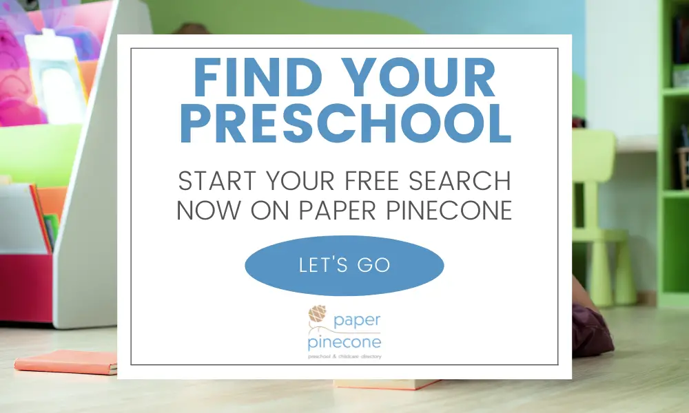 search paper pinecone to find childcare near you