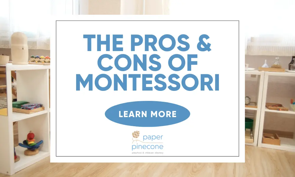 the pros and cons of montessori preschool