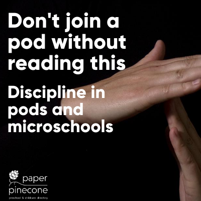 discuss discipline in pods