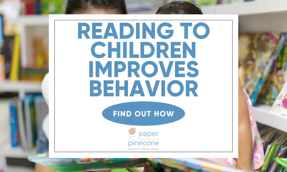 reading to children can improve their behavior