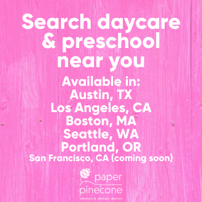 search paper pinecone for the best daycare and preschool in your area