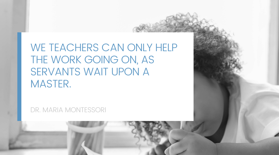 dr. maria montessori quote