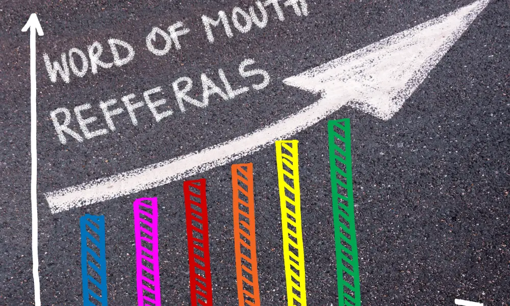 word of mouth referrals are a key component of childcare marketing