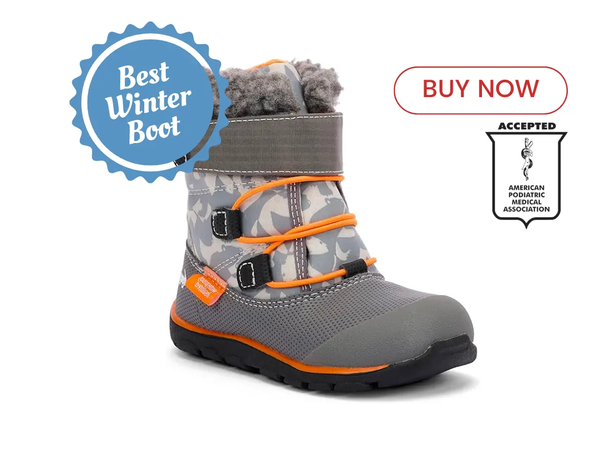 best winter boots for new walkers - see kai run gillman