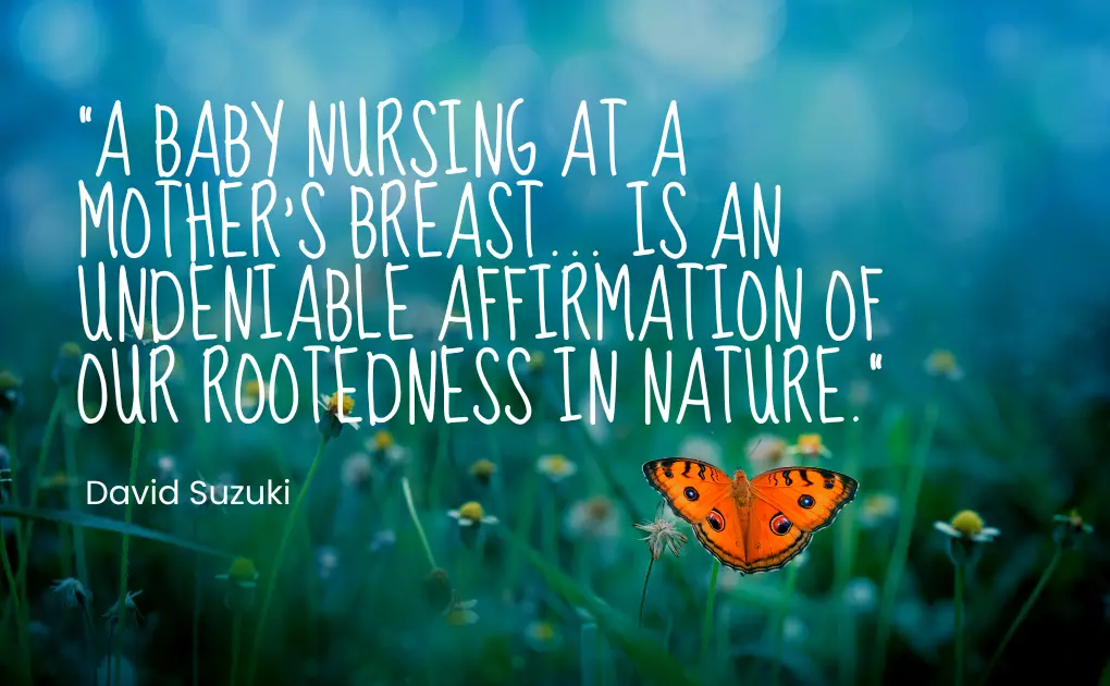 Affirmation Quote of breast feeding