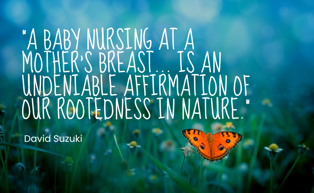 Affirmation Quote of breast feeding