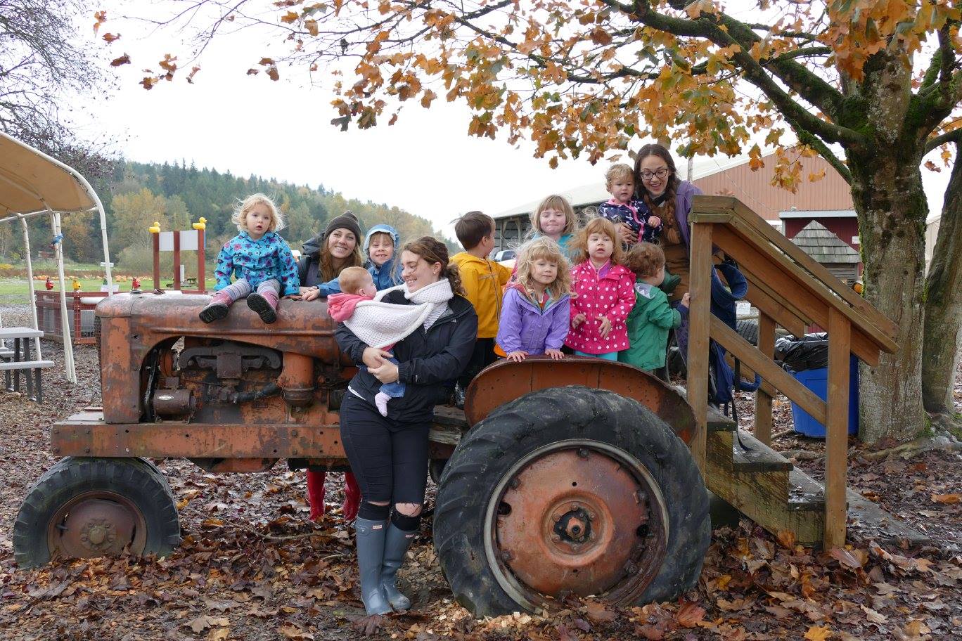 Organic Sprouts Daycare Paper Pinecone