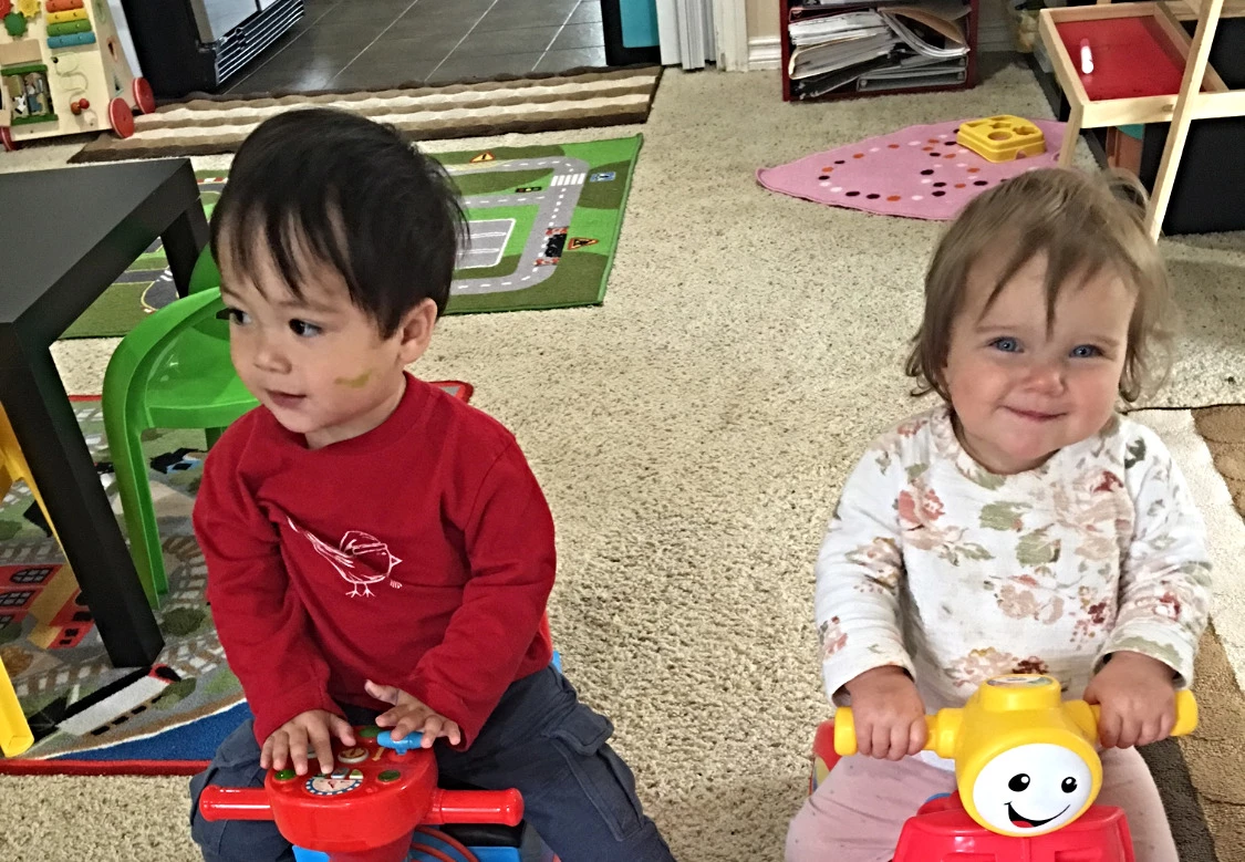 Little Hawks Daycare Paper Pinecone