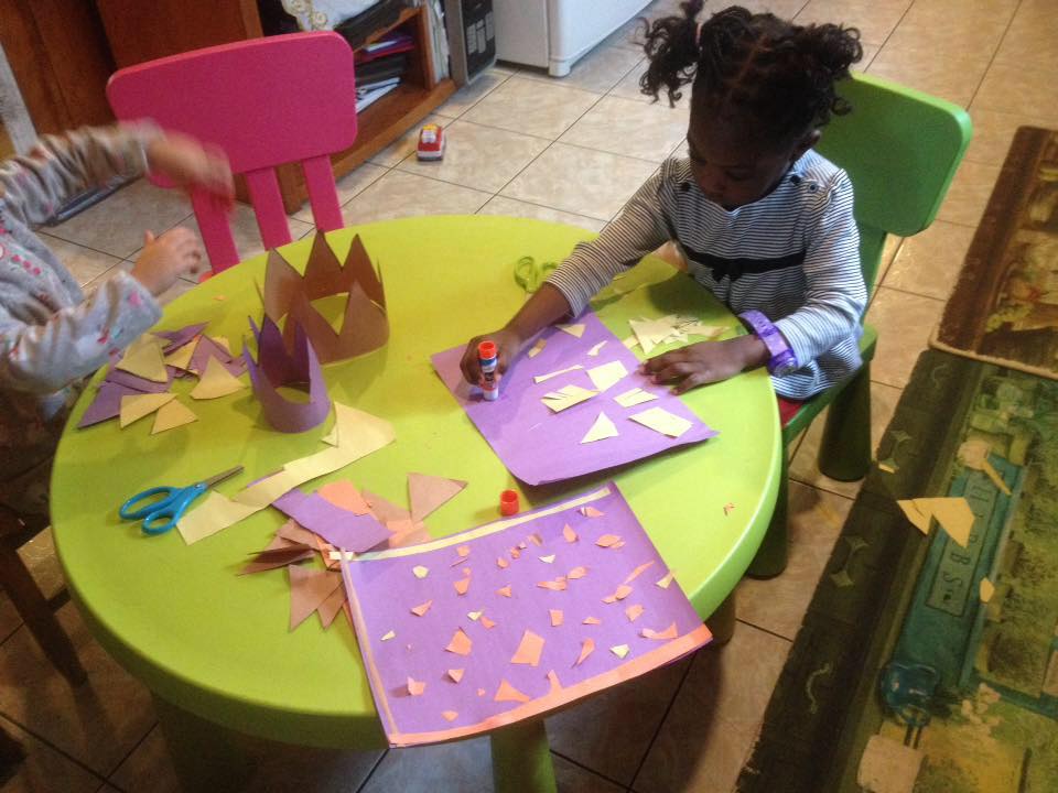 Sprout Daycare Paper Pinecone