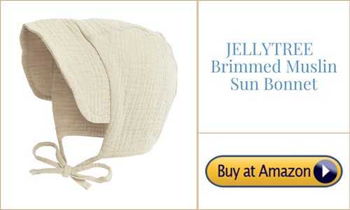 Jellytree baby hat is perfect for long summer days