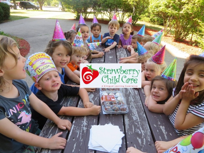 Strawberry Child Care Paper Pinecone