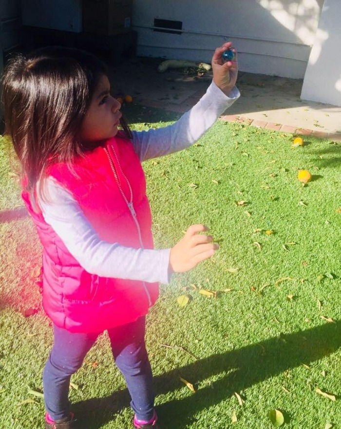 The Little Plum Daycare Paper Pinecone