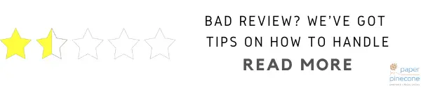 how to handle a bad review