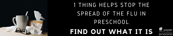 stop the spread of the flu in preschool