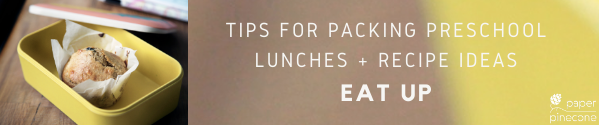 preschool lunch ideas