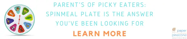 spinmeal plate for picky eaters