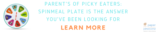 spinmeal plate is great for picky eaters