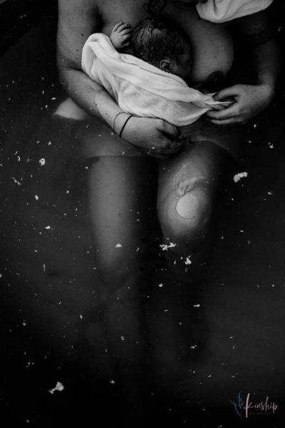 Best In Category: Postpartum: "Vernix Constellation" is by Australia's Kristy Visscher of Kinship by Kristy.