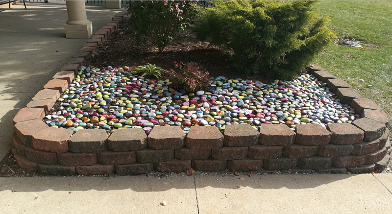 go rock kindness garden