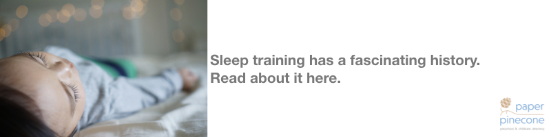 history of sleep training