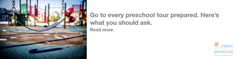 what to ask on a preschool tour